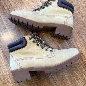 Aldo Leather Ankle Boots